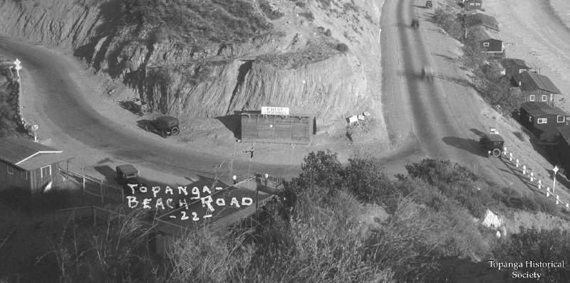View of Topanga Beach Drive and Topanga Beach, Topanga, 1922 crop 2.jpg